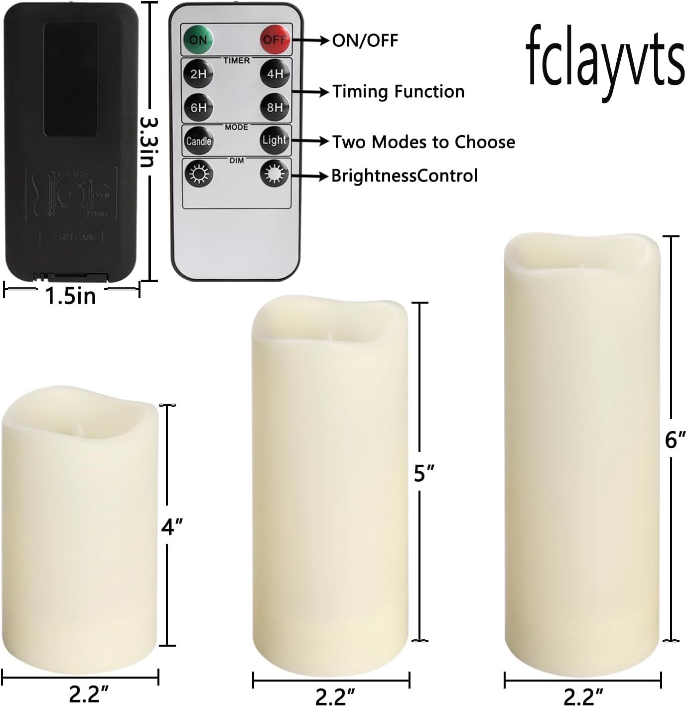 24-Piece Flameless LED Candle Set