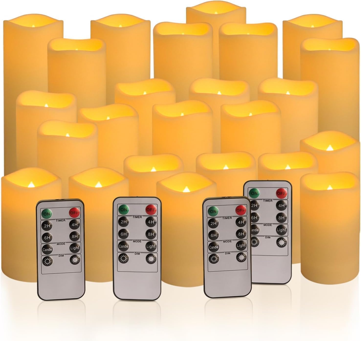 24-Piece Flameless LED Candle Set