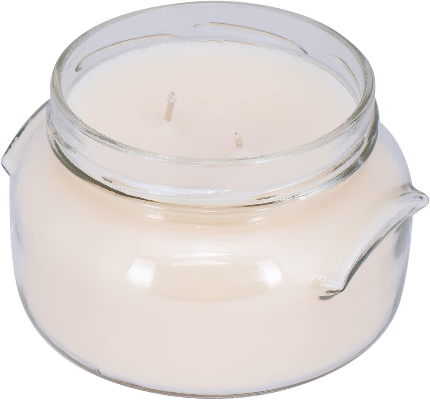 Scented Glass Jar Candle with Patterned Lid