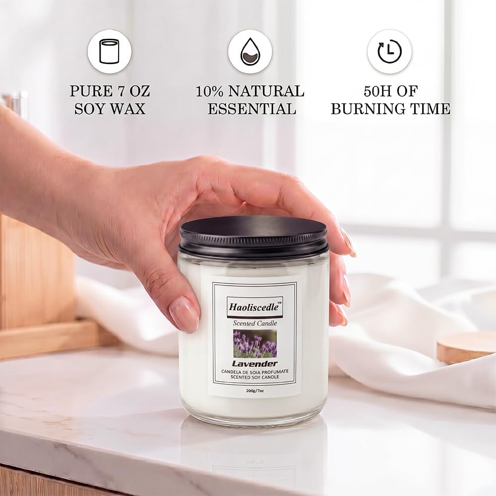 Two-Piece Scented Jar Candles